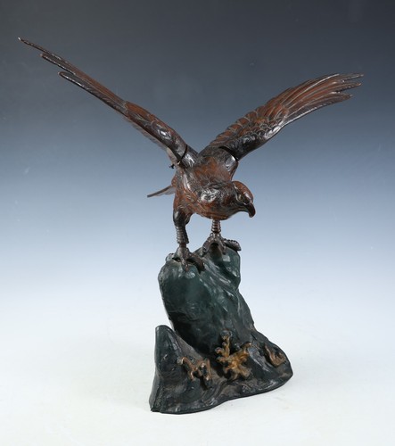 Scultura falco vintage