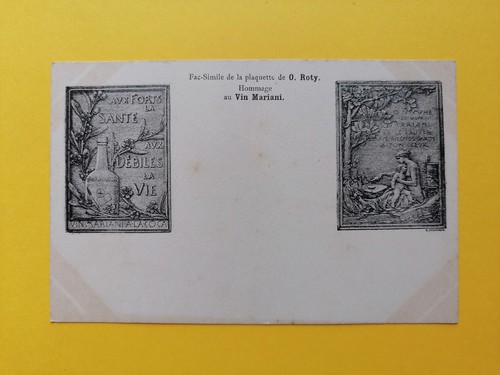 Cpa fac similé plaquette - plaquette, de
