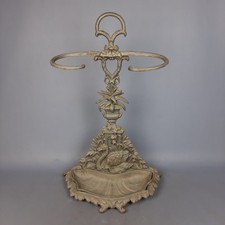 Portaombrelli Ottone Verniciato Art Nouveau Made In France Vintage Anni 60