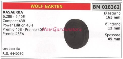 Ruota wolf garten rasaerba - garten,