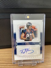 Autografo Ed Mccaffrey