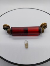 Antique Victorian Ruby RED