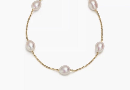 Bracciale perle bianche