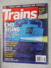 TRAINS MAGAZINE JAN 2011 NKP BERKSHIRE & INDIANA FORT WORTH & WESTERN SHORT LINE