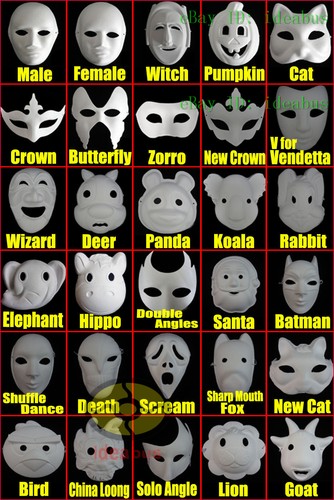 Maschera costume pasta - , di