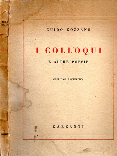 Colloqui altre poesie - colloqui.,