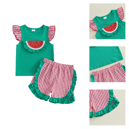Set vestiti top pantaloncini