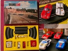 Dromocar Pista 1/43 Slot Car Polistil Policar Champion Evolution + 4 Slot Car 