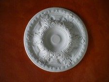 ROSONI IN GESSO BIANCO PER