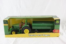 John Deer 37163 trattore pressofuso e carro Tomy NUOVO