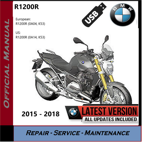Bmw r1200r manuale officina - r1200r,