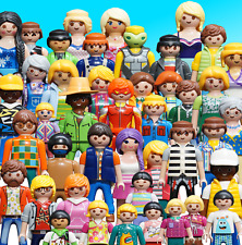 Playmobil Personaggi Lotto Collezione Set Adulto Donna Uomo Bambino Famiglia Lotto