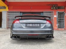 Adatto per Audi TTS/TTRS MK2 8J valvola/diffusore paraurti posteriore in fibr...