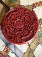 Vecchia scatola in lacca