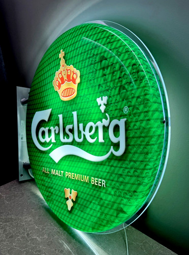 Carlsberg insegna birra - carlsberg, da