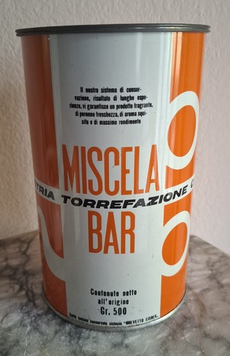 Barattolo antica scatola latta