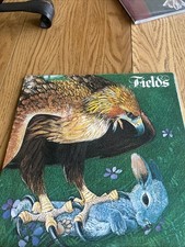 Fields 1971 Self-Titled Original Uk Import Prog Gatefold CBS LP With Poster VG+