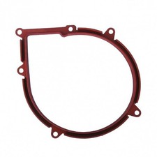 GUARNIZIONE ESTRATTORI FUMI STUFE A PELLET ALTE TEMPERATURE 6FORI SILICONE ROSSO