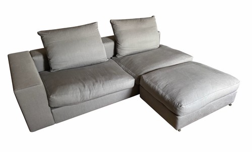 Divano pouf groundpiece - e,