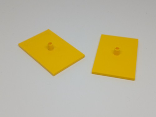 Lego train carrello 6x4 - 2x,