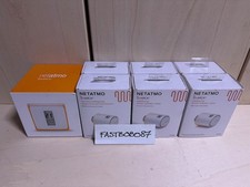Netatmo Termostato Smart + Relé Wifi + 6 Valvole Termostatiche Netatmo Accessori