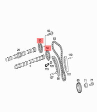 Ingranaggio Mercedes-Benz, albero a camme W176 W246 W204 W205 C117 W212 X156 A6510520200