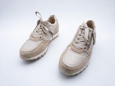 Gabor Donna Scarpe Tempo Libero Sneaker Pelle Beige Tg. 38 Eu Art 29929-56
