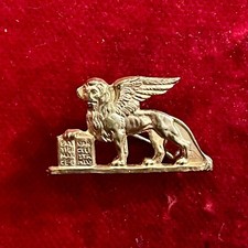 Spilla Leone San Marco Venezia militare 1930 ca