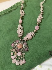 Collana quarzo rosa