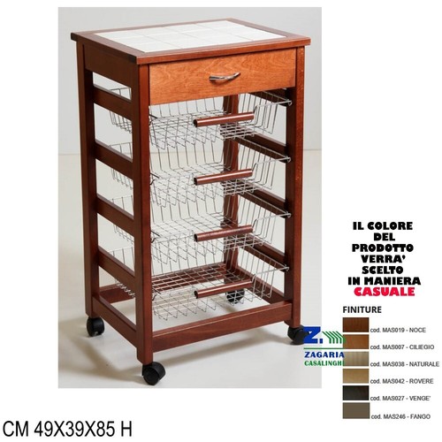 Carrello portafrutta vesuvio - carrello,