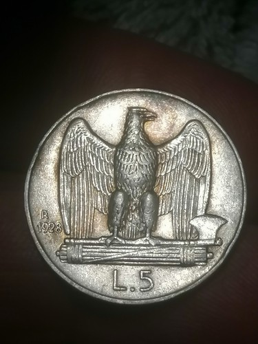 Lire 1928 aquilotto raro - lire,
