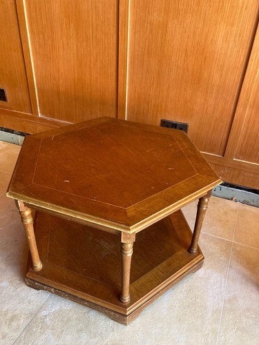 Mid century teak coffee table - mid,