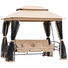 Gazebo a dondolo da esterno 3