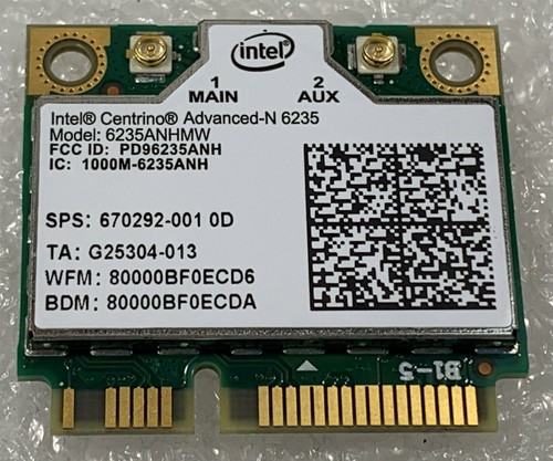 670292 001 scheda fi - 670292-001, wi-fi