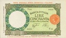 Italia - Lire 50 Africa
