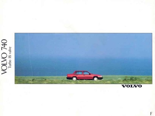 Catalogue brochure volvo 740 - brochure,
