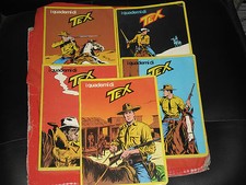 BLOCCO 1/5 DEI QUADERNI TEX-