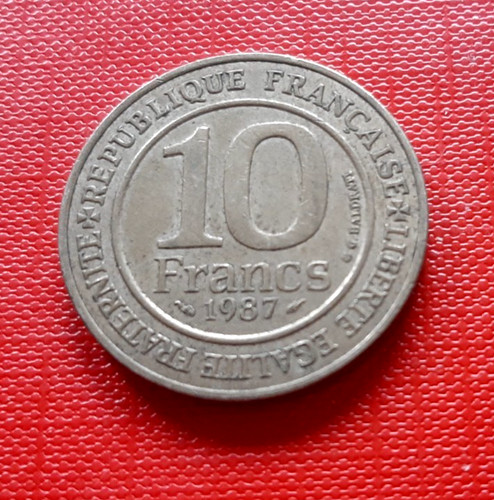 Francs 1987 france - francs, ,