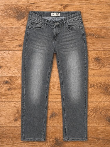 Jeans donna grigio slim - , fit