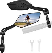 2 Pezzi Specchio Bici per