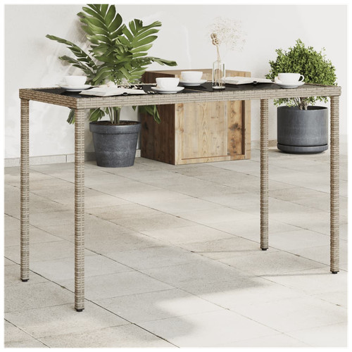 Tavolo giardino grigio pe - grigio,