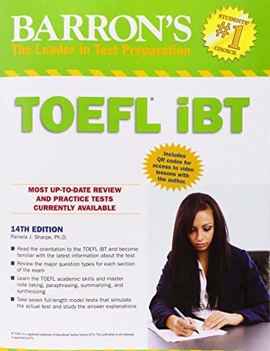 Barron toefl ibt 14th - toefl,