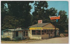 MICHIGAN ROADSIDE GALESBURG 101 RANCH CAMP 1962 A H. OVERCAMP, ROCKPORT TEXAS