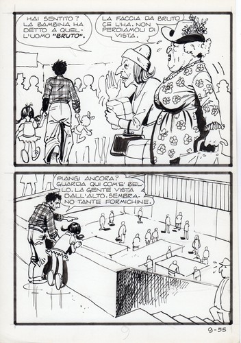 Milo manara tavola - milo, originale