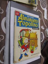 ALMANACCO DI TOPOLINO ORIGINALE N. 9 ANNO 1957