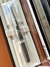 Penna stilografica classica vintage 1975 Pilot Myu 25 nero opaco pennino M made in Japan