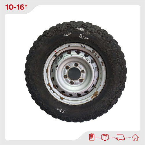 Ruota scorta isuzu max - ruota,