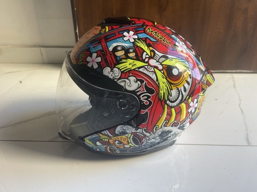 Casco moto jet doppia visiera - casco,