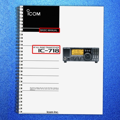 Icom 718 all band - icom, ic-718