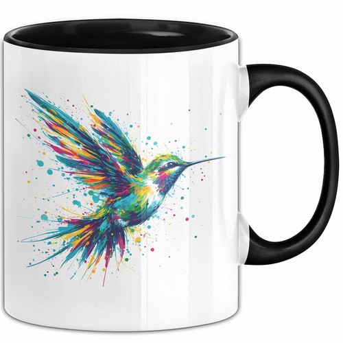 Tazza acquerello colibrì